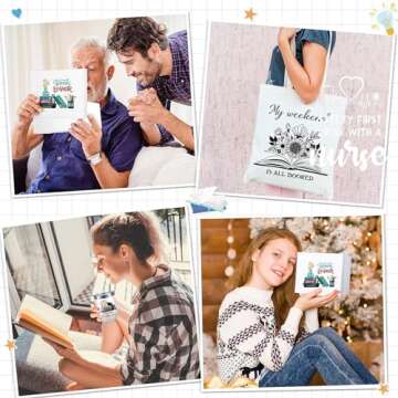 6 Pcs Book Lovers Gifts Set for Avid Readers Women