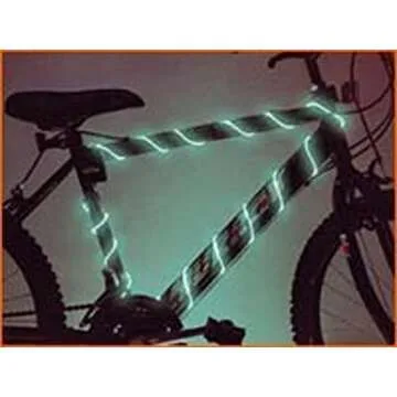 TDLTEK 9ft EL Wire Lights for Party and Decoration 10 Pack