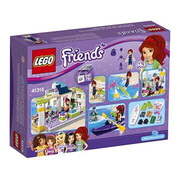LEGO Friends Heartlake Surf Shop Building Kit for Kids
