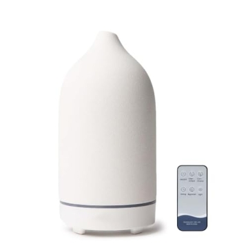 Monademo Ceramic Essential Oil Diffuser With Remote Control