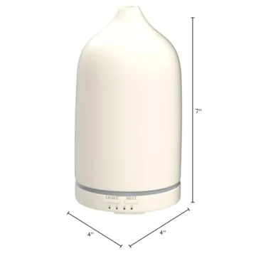 Monademo Ceramic Essential Oil Diffuser With Remote Control