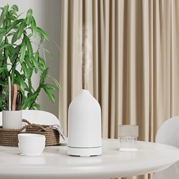 Monademo Ceramic Essential Oil Diffuser With Remote Control