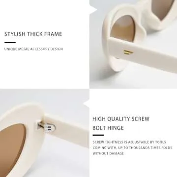 VANLINKER Retro Cat Eye Sunglasses for Women - Polarized