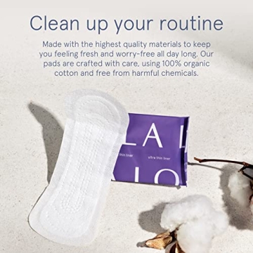 LOLA Ultra Thin Panty Liners - Soft Cotton for Women