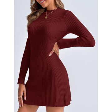 Stylish Saodimallsu Women’s Sweater Dress for Fall 2024