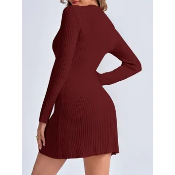 Stylish Saodimallsu Women’s Sweater Dress for Fall 2024
