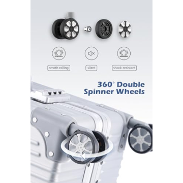 Lightweight Aluminum Frame Carry On Luggage for All Travelers