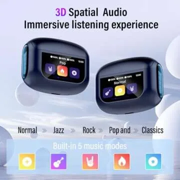 Affordable True Wireless Earbuds with Smart Touch Screen