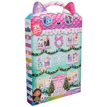 Gabby’s Dollhouse Advent Calendar 2024 with 24 Surprises