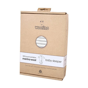 Woolino Merino Wool Baby Footie Sleeper Pajamas for All