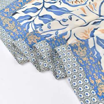 Vimate Satin Head Scarf for Women - Stylish Silk Feel Scarf