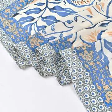 Vimate Satin Head Scarf for Women - Stylish Silk Feel Scarf