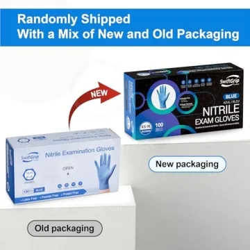 SwiftGrip Disposable Nitrile Exam Gloves | Food-Safe & Latex-Free