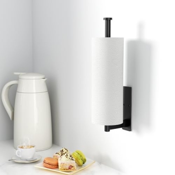 Under Cabinet Paper Towel Holder - Stainless Steel Wall Mount