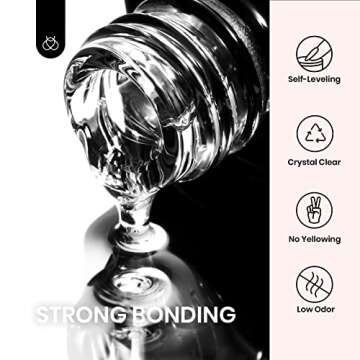 Beetles 5 in 1 Nail Glue & Mini UV Light Set