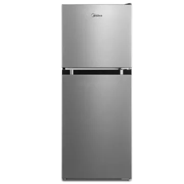 Midea 4.5 Cu Ft Stainless Steel Double Door Fridge