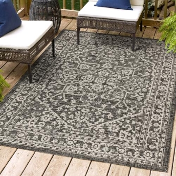JONATHAN Y Malta Bohemian Medallion Indoor Outdoor Rug