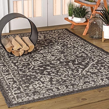 JONATHAN Y Malta Bohemian Medallion Indoor Outdoor Rug