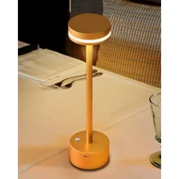 FUNTAPHANTA Modern Rechargeable Table Lamp - Stylish & Functional