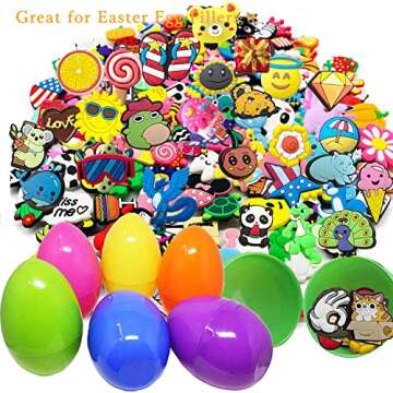 YaqinZ 100PCS/Lot Shoe Charms Random Packed for Clog Shoes Party Gifts
