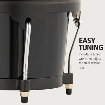 Meinl Journey Series Bongos - Portable Hand Drums with Wrench