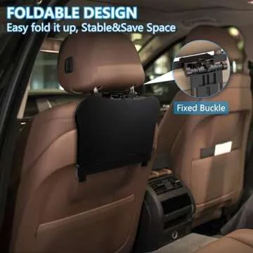 Tueou Car Seat Tray Table for Travel, Work & Play