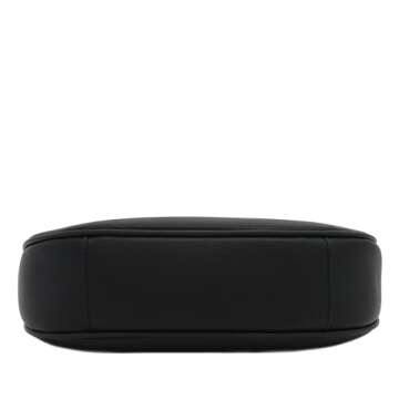 Elegant Crescent Shoulder Bag Underarm Purse (Black)