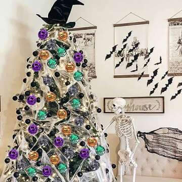 Hocus Pocus Halloween Ornaments Set for Tree Decor