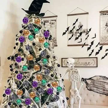 Hocus Pocus Halloween Ornaments Set for Tree Decor