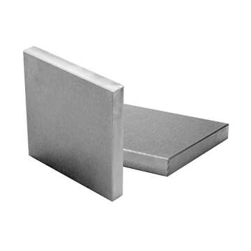 Oudtinx 4x4 Steel Bench Block for Jewelry Making