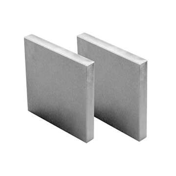 Oudtinx 4x4 Steel Bench Block for Jewelry Making