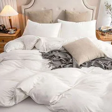 PURE ERA Jersey Cotton Duvet Cover Set - Super Soft 3pc Bedding