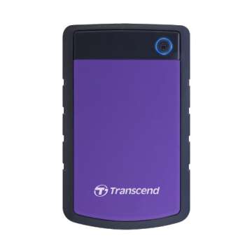 Transcend 4TB StoreJet 25H3 Rugged Portable Hard Drive with Auto Backup