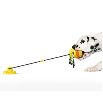 Interactive Pet Tug-of-War Dog Toy with Suction Cup