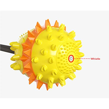 Interactive Pet Tug-of-War Dog Toy with Suction Cup