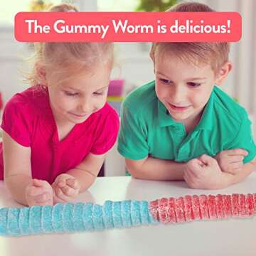 SOUR World's Largest Gummy Worm - The Gummy Bear Guy
