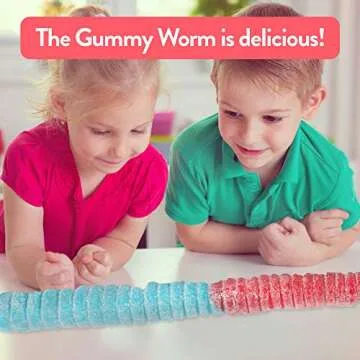 SOUR World's Largest Gummy Worm - The Gummy Bear Guy