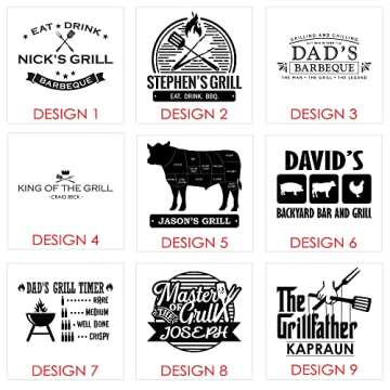 ONLY GIFTS Personalized BBQ Prep Tub with Lid - Grilling Essential for Men and Food Prep