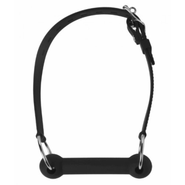 Lockable Silicone Horse Bit Gag Adjustable Safe Play