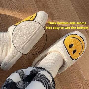 rosyclo Smile Face Slippers for Cozy Comfort and Style