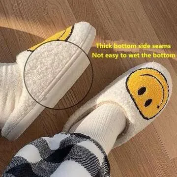 rosyclo Smile Face Slippers for Cozy Comfort and Style