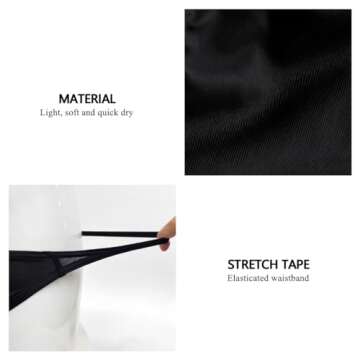 Arjen Kroos Men's Sexy Thong Pouch Underwear Low Rise G-String Bikini