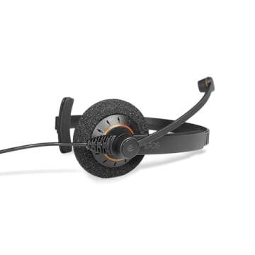 EPOS Sennheiser SC 30 USB ML (504546) - Single-Sided Business Headset | For Skype for Business | with HD Sound, Noise-Cancelling Microphone, & USB Connector (Black)