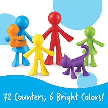 Learning Resources Family Counters for Kids' Educational Play