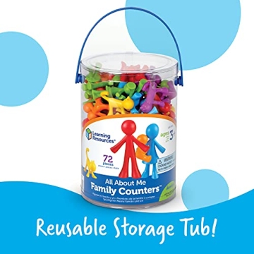 Learning Resources Family Counters for Kids' Educational Play