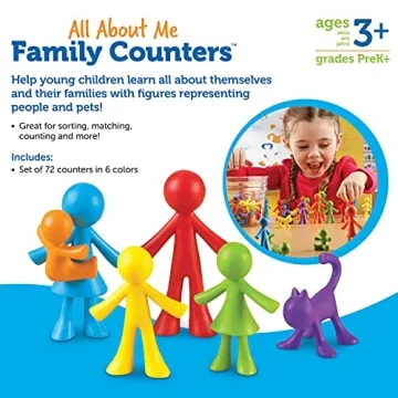 Learning Resources Family Counters for Kids' Educational Play
