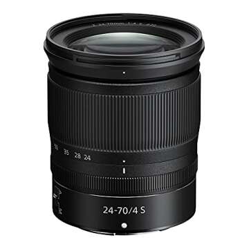 Nikon NIKKOR Z 24-70mm f/4 S Zoom Lens for Z Cameras