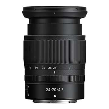Nikon NIKKOR Z 24-70mm f/4 S Zoom Lens for Z Cameras
