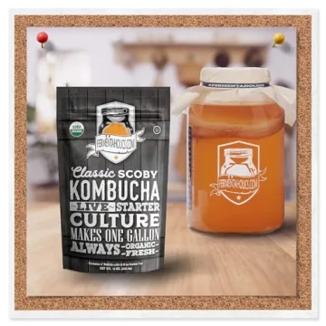 Fermentaholics Kombucha SCOBY Organic Culture for DIY Brewing
