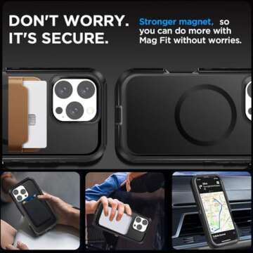 AICase for iPhone 16 Pro Max Case(6.9"),[Compatible with Magsafe] Magnetic Heavy Duty Drop Protection Full Body Rugged Shockproof/Dust Proof Military Protective Tough Durable Men Women 6.9" 2024